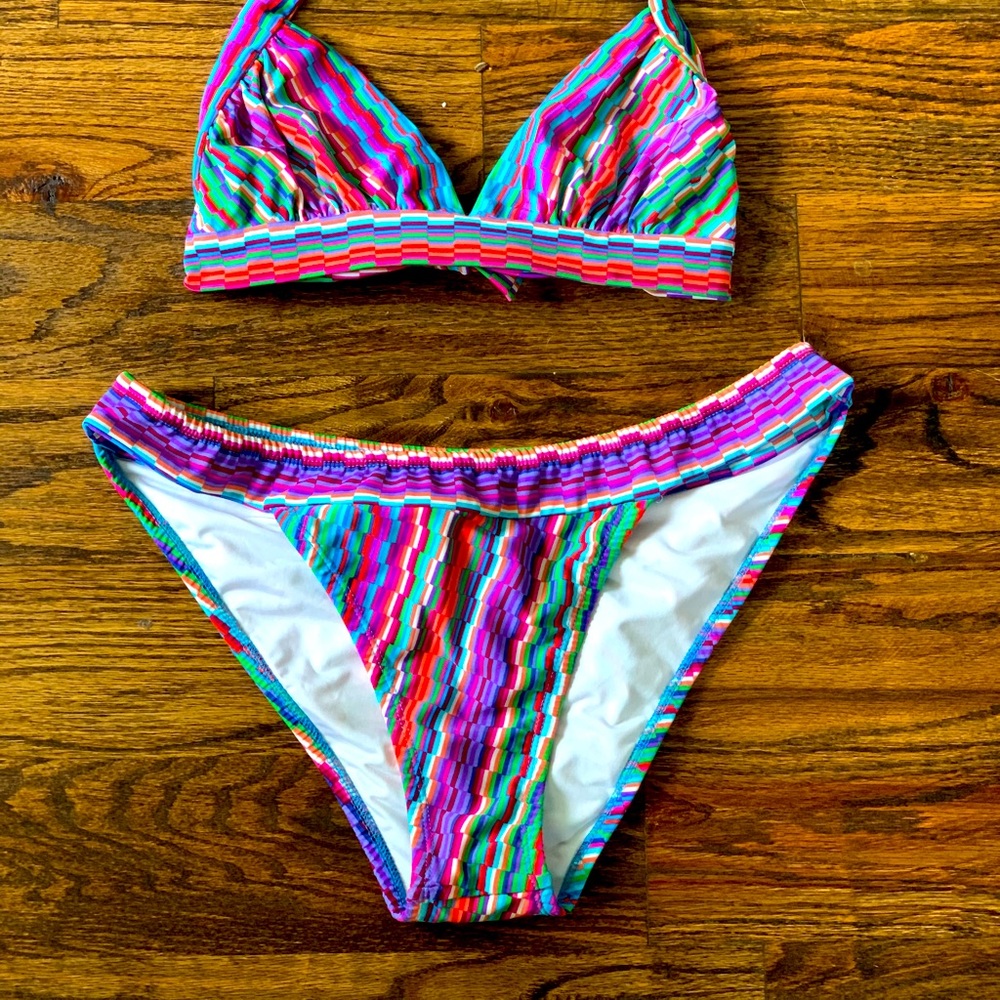 Soshanna swimwear bikini. Beautiful bright colors.